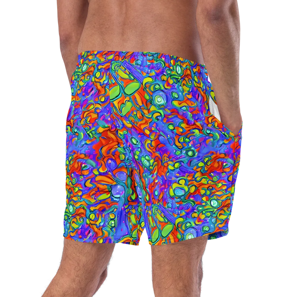 Wild Chromatic on Swim Trunks — Right Back