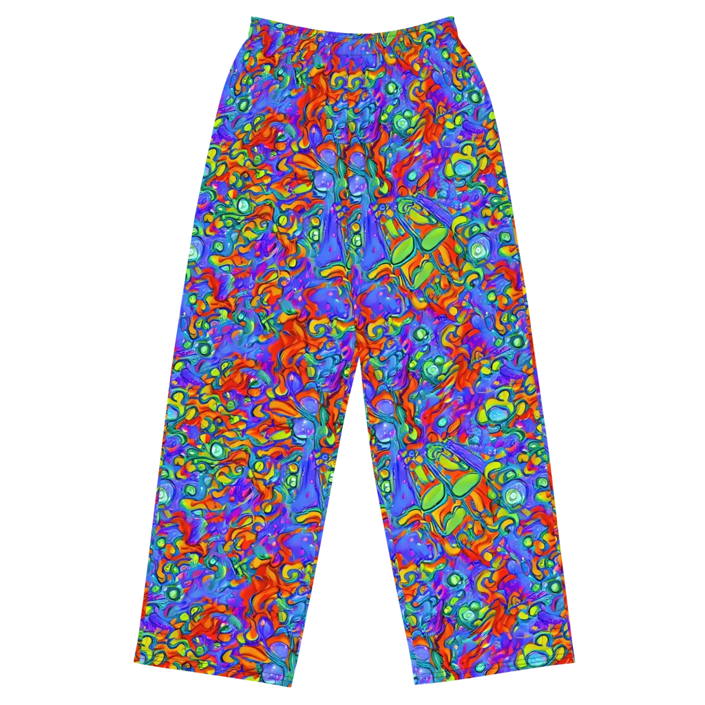 Wild Chromatic on Wide-Leg Pants — Front