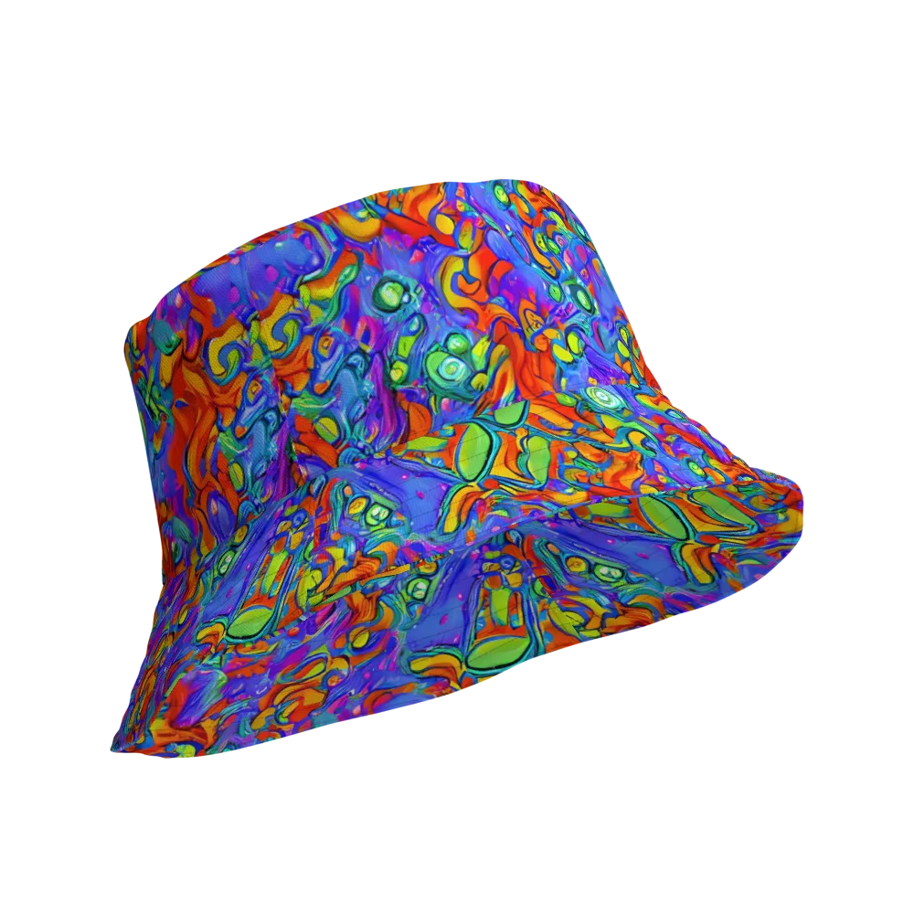 Wild Chromatic on Reversible Bucket Hat — Product details Outside