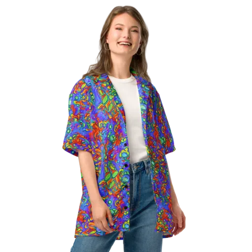 Wild Chromatic on a Button Shirt