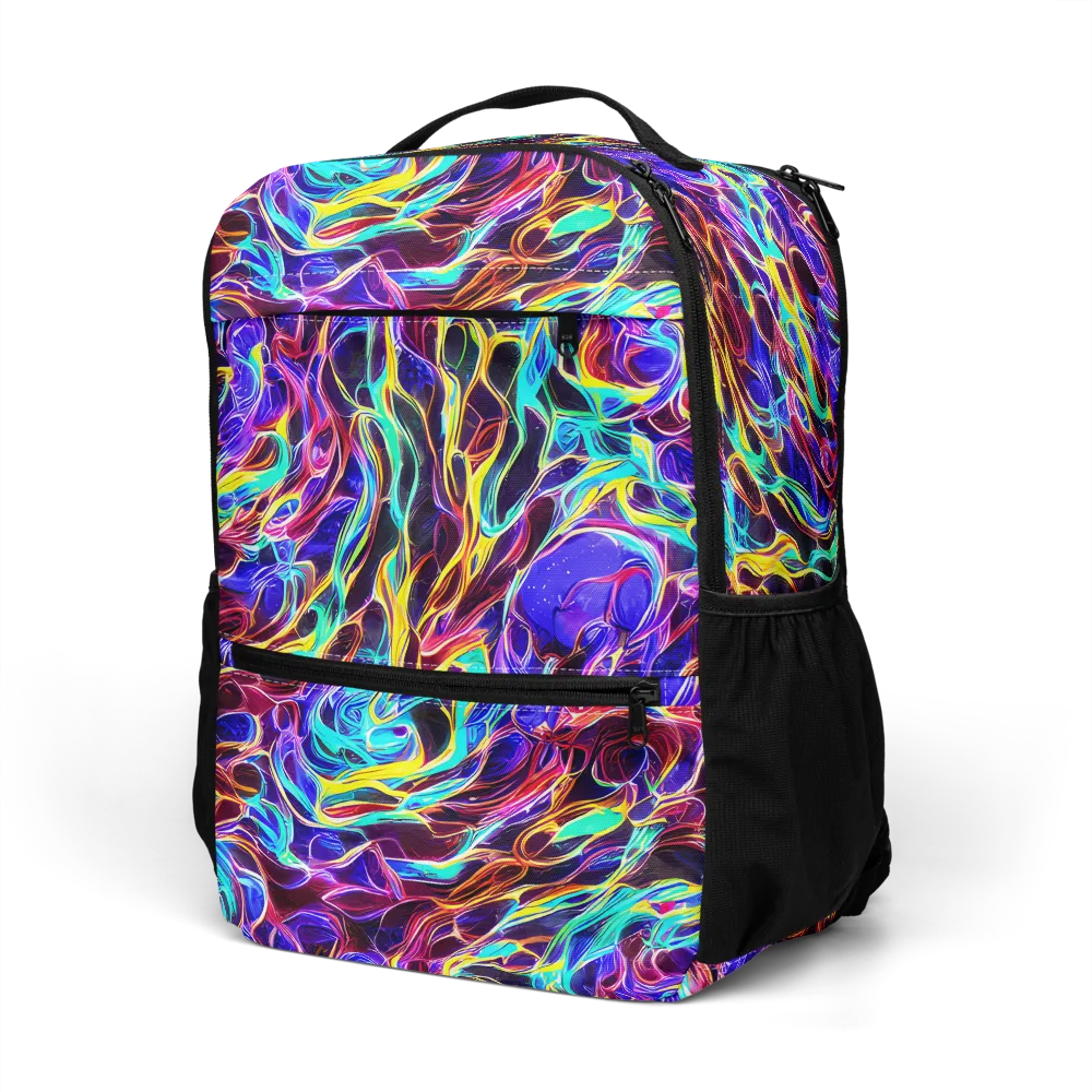 Lucid Inferno on Utility Backpack — Left Front