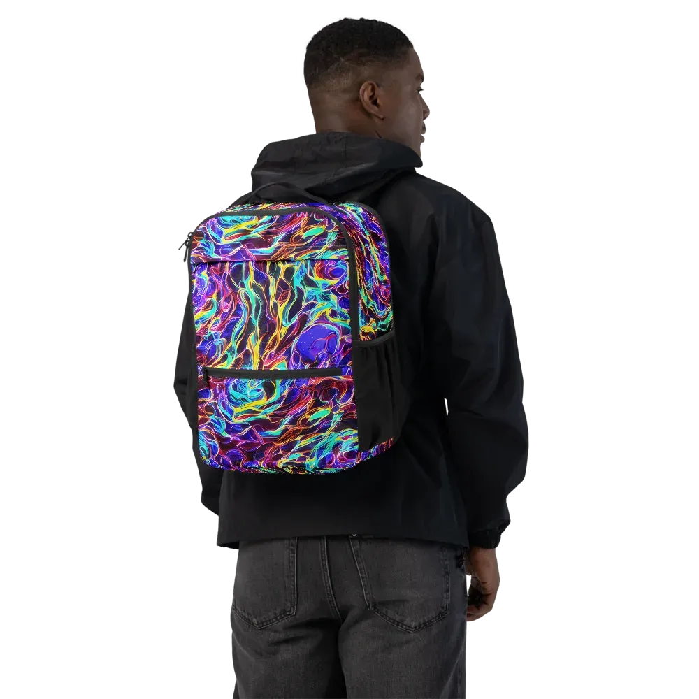Lucid Inferno on Utility Backpack — Back