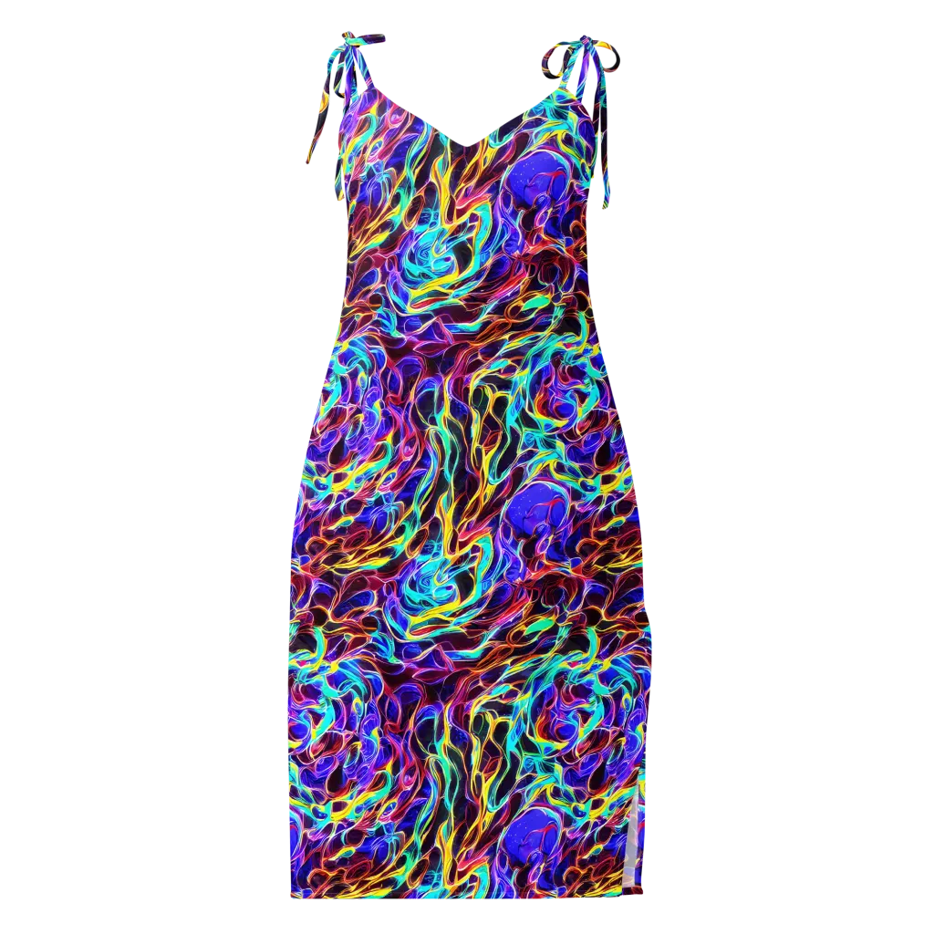 Lucid Inferno on Slip Dress — Front