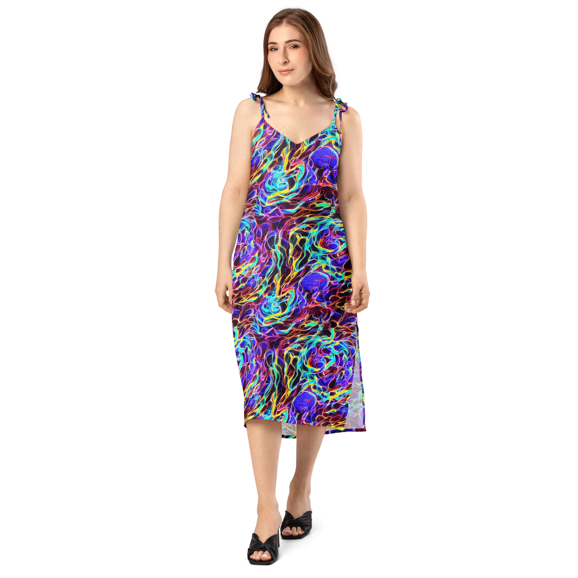 Lucid Inferno on Slip Dress — Front