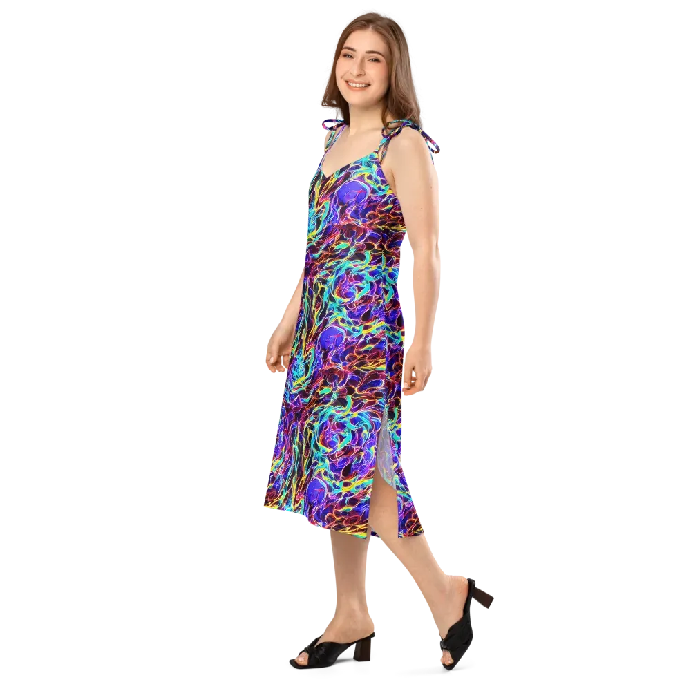Lucid Inferno on Slip Dress — Left Front