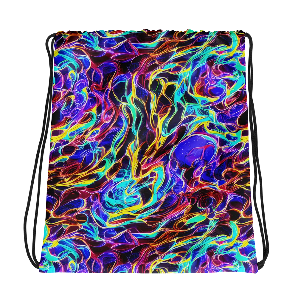 Lucid Inferno on Drawstring Bag — Photo