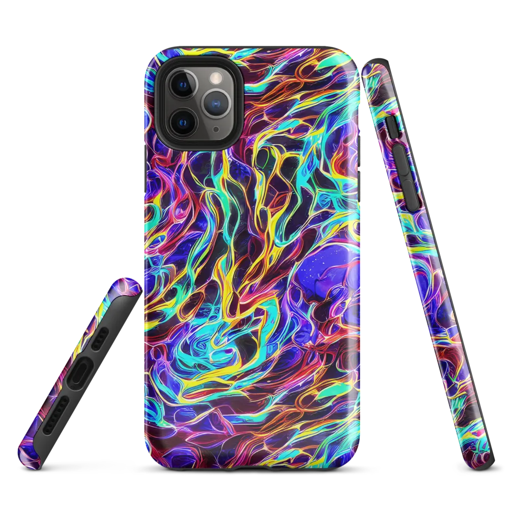 Lucid Inferno on Tough Case for iPhone® — Front