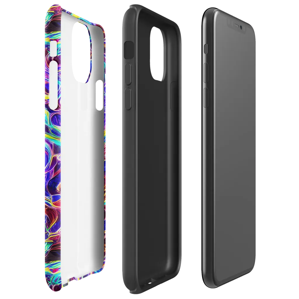 Lucid Inferno on Tough Case for iPhone® — Right