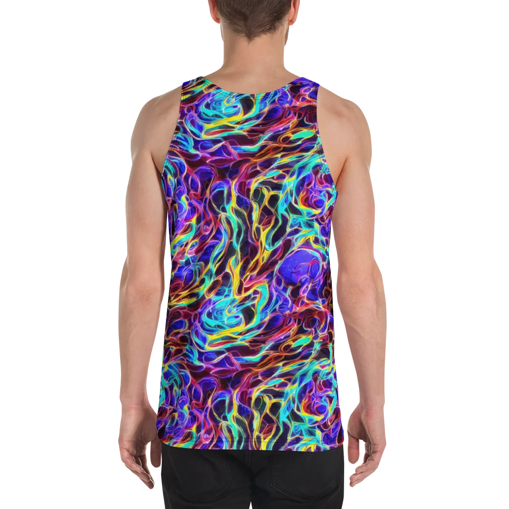 Lucid Inferno on Men's Tank Top — Back