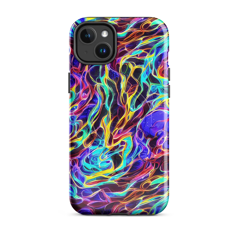 Lucid Inferno on MagSafe Tough Case for iPhone® — Front