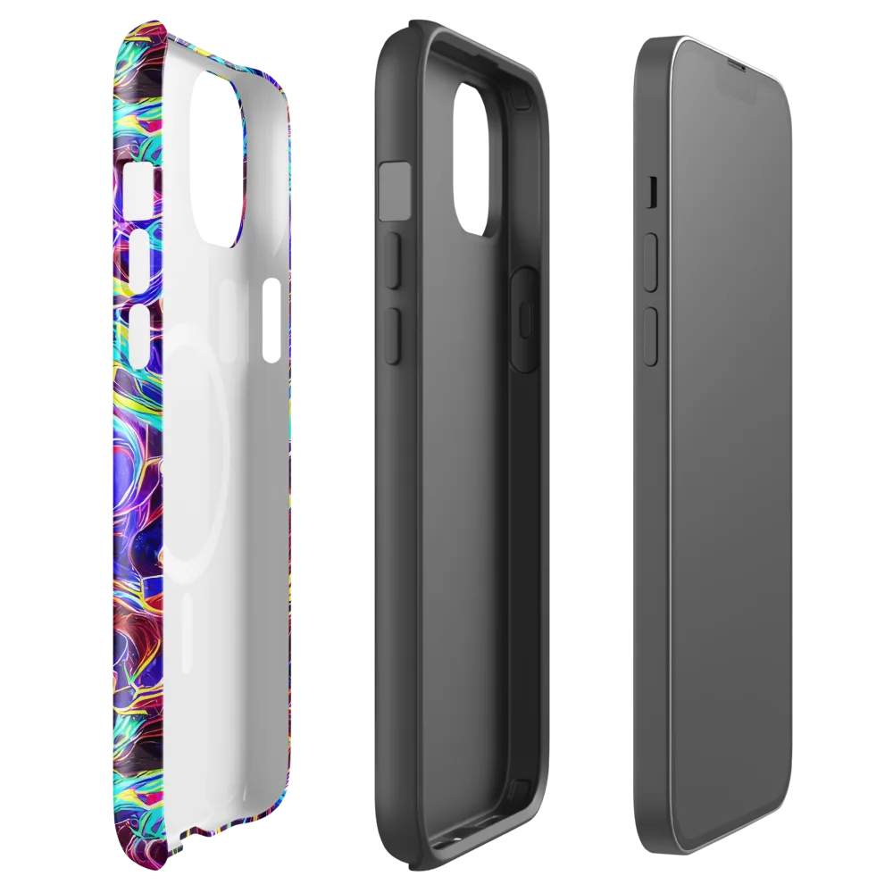 Lucid Inferno on MagSafe Tough Case for iPhone® — Front