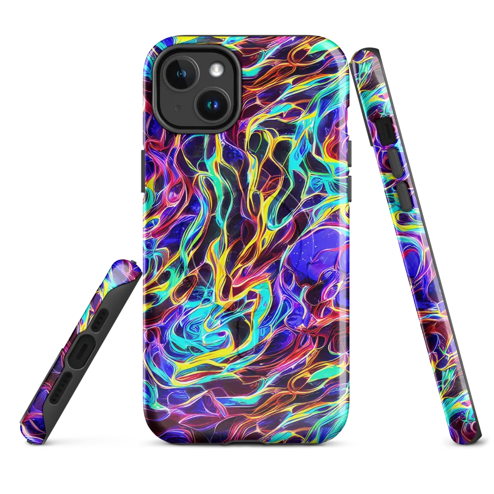 Lucid Inferno on MagSafe Tough Case for iPhone® — Front