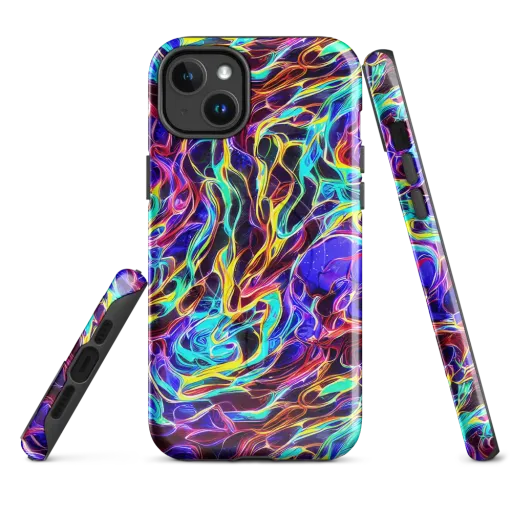 Lucid Inferno on a MagSafe Tough Case for iPhone®