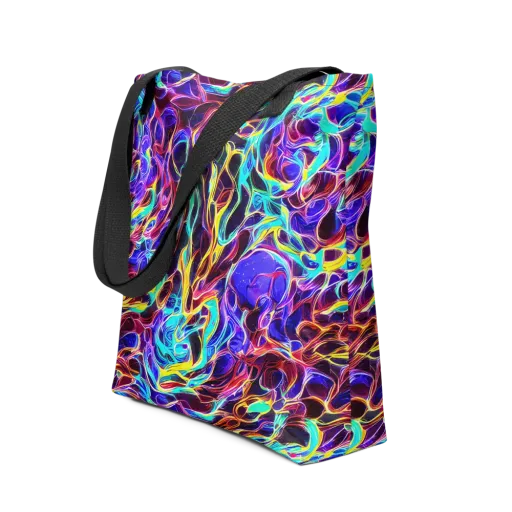 Lucid Inferno on a Tote Bag