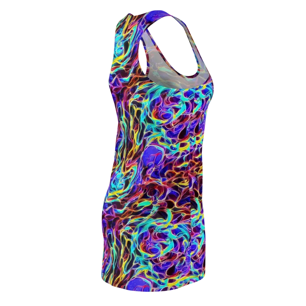 Lucid Inferno on Racerback Dress — Back Side