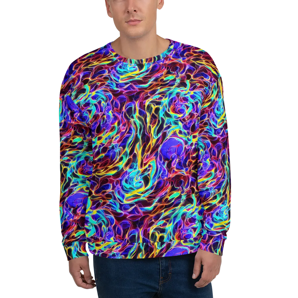 Lucid Inferno on Sweatshirt — Front