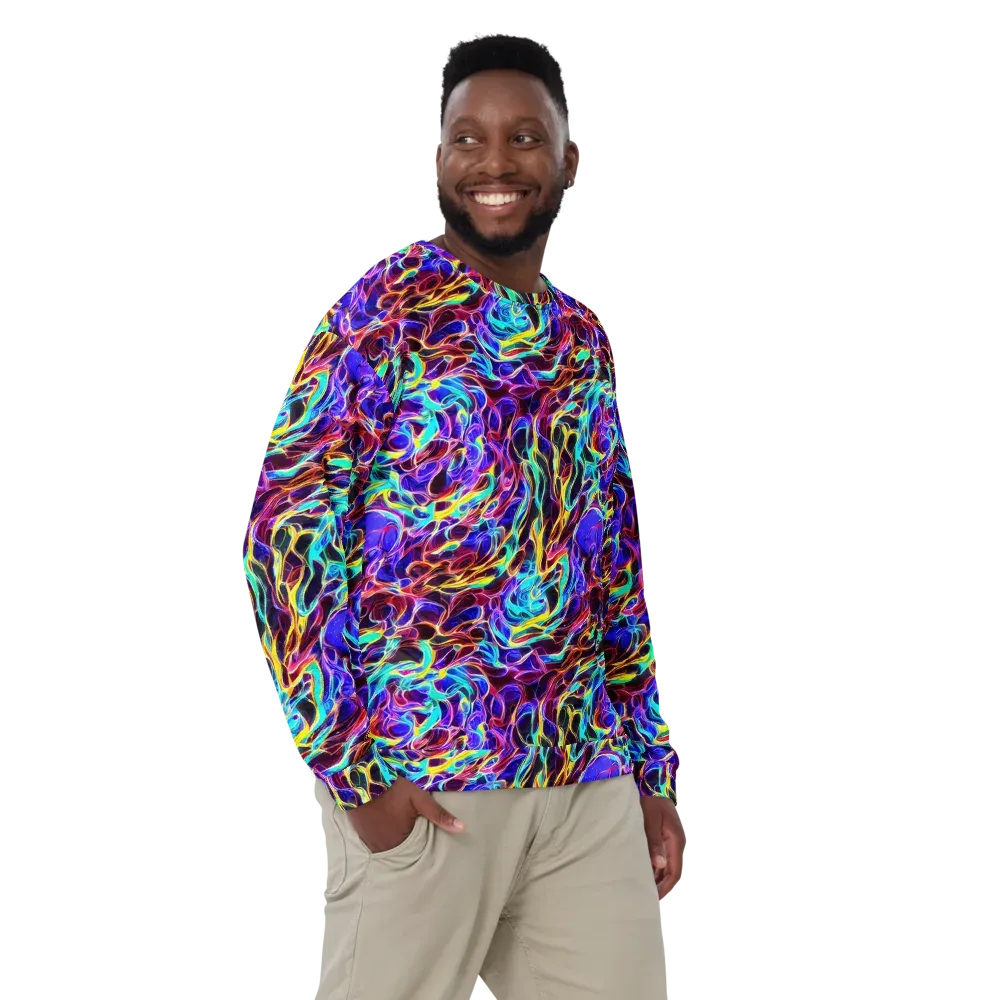 Lucid Inferno on Sweatshirt — Front