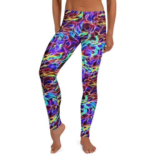 Lucid Inferno on a Leggings