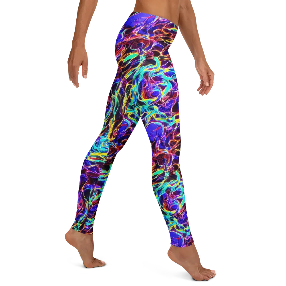 Lucid Inferno on Leggings — Right