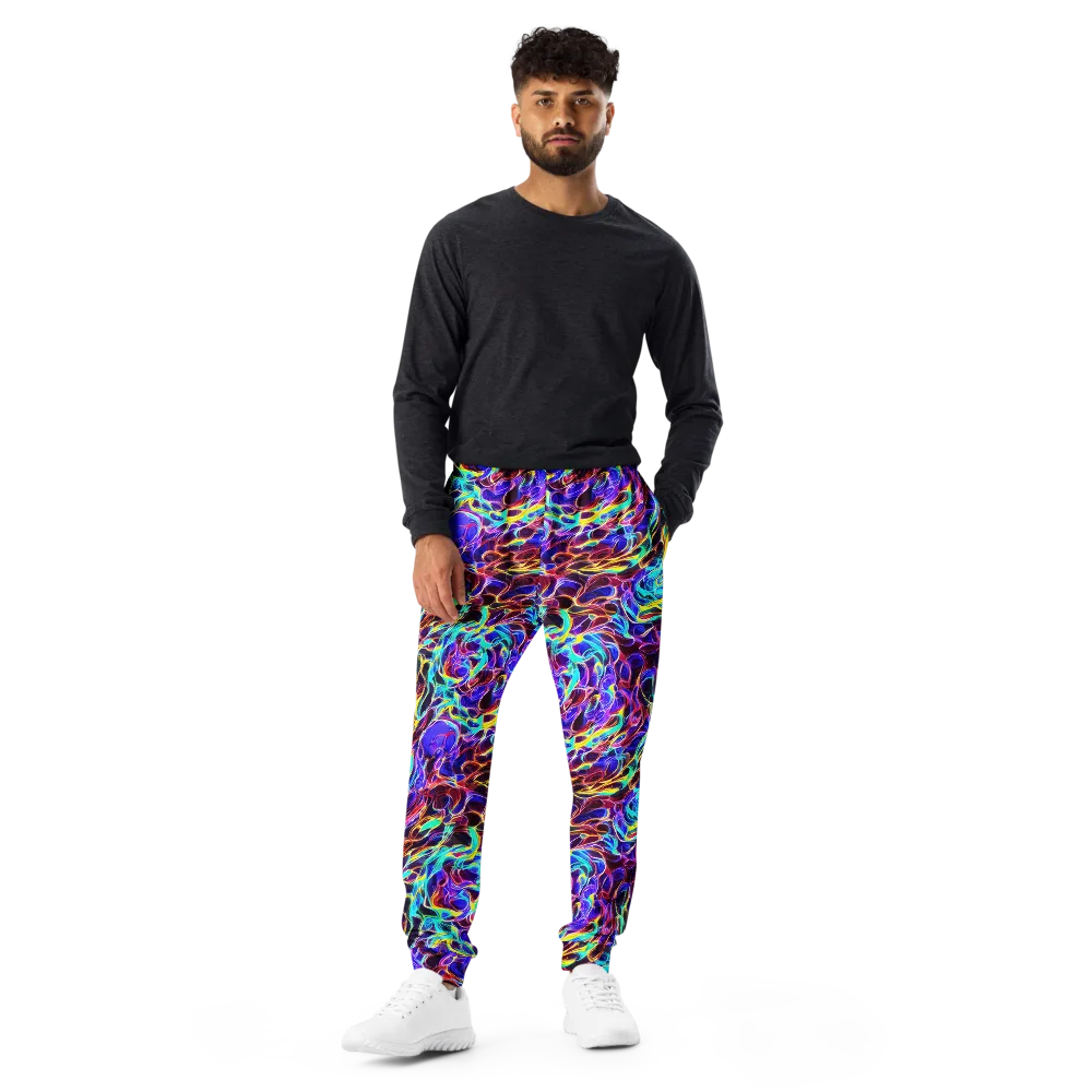 Lucid Inferno on Men's Joggers — Front