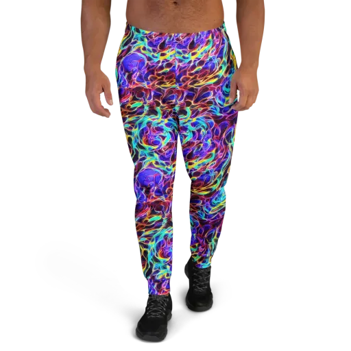 Lucid Inferno on a Men's Joggers