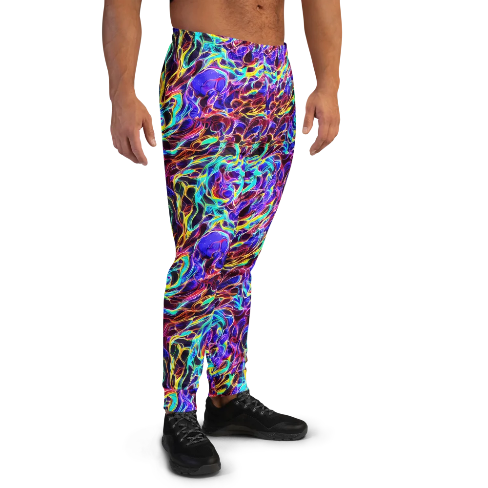 Lucid Inferno on Men's Joggers — Right
