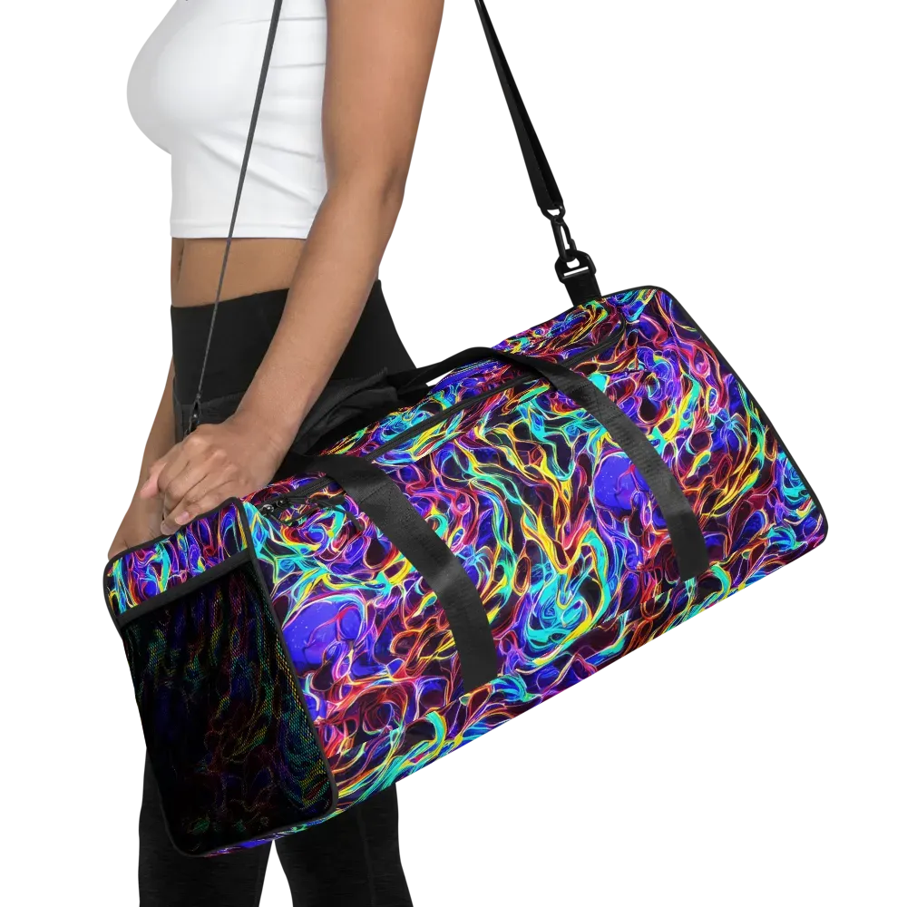 Lucid Inferno on Duffle Bag — Front