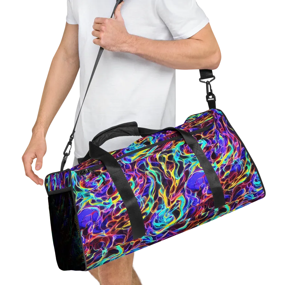 Lucid Inferno on Duffle Bag — Right Front
