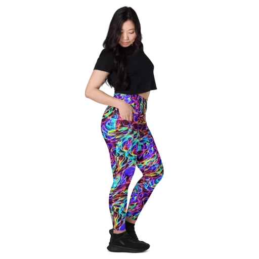 Lucid Inferno on a Leggings with Pockets