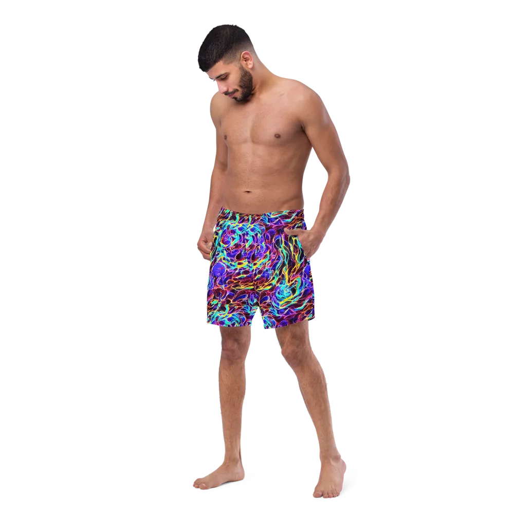 Lucid Inferno on Swim Trunks — Left Front