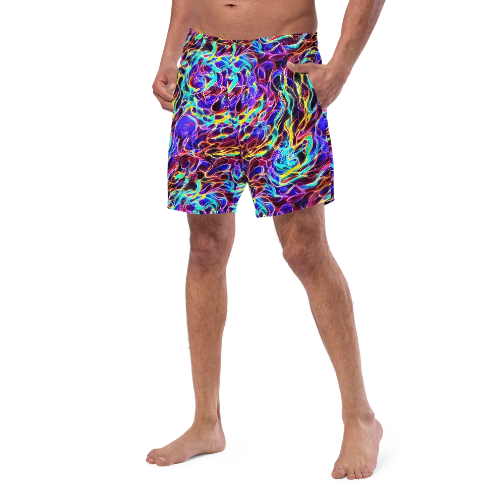 Lucid Inferno on Swim Trunks — Left Front