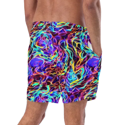 Lucid Inferno on a Swim Trunks