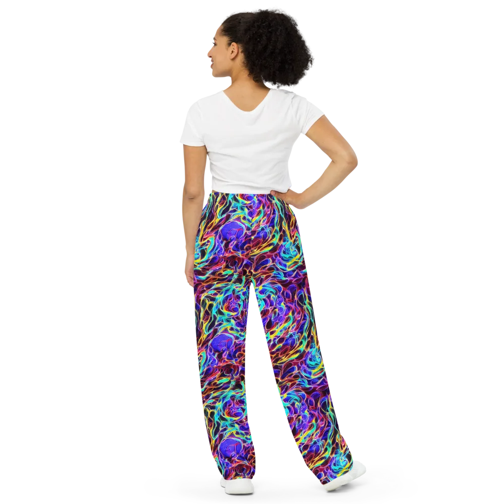 Lucid Inferno on Wide-Leg Pants — Back