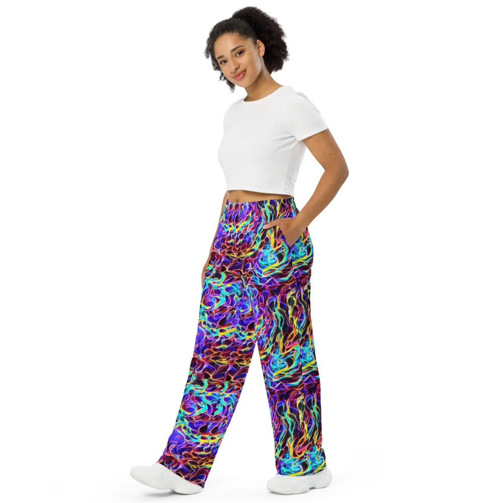 Lucid Inferno on Wide-Leg Pants — Left Front