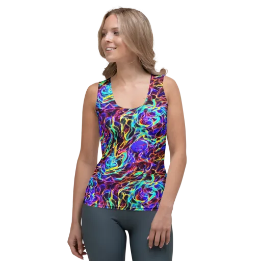 Lucid Inferno on a Women's Tank Top
