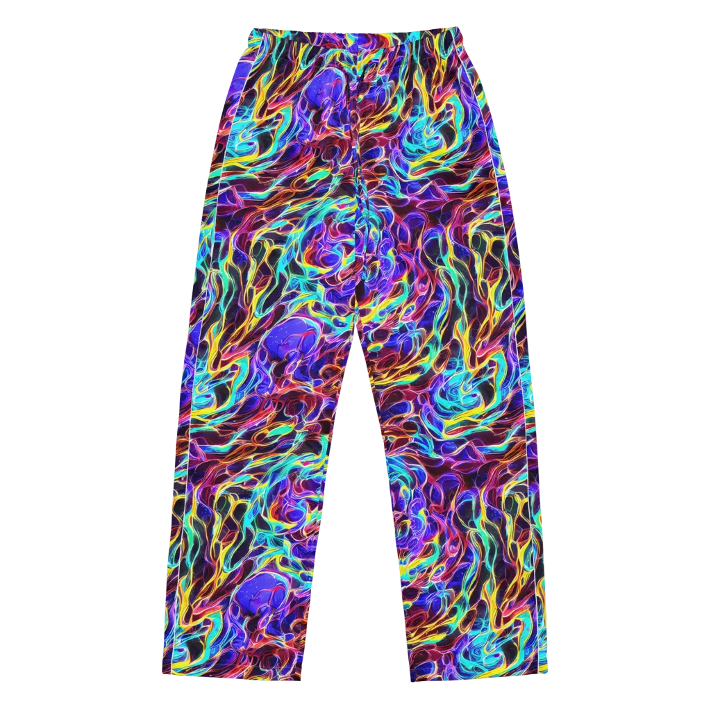 Lucid Inferno on Women's Pajama Pants — Front