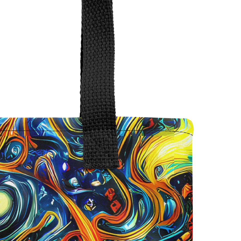 Blue Flame Field on Tote Bag — Product details