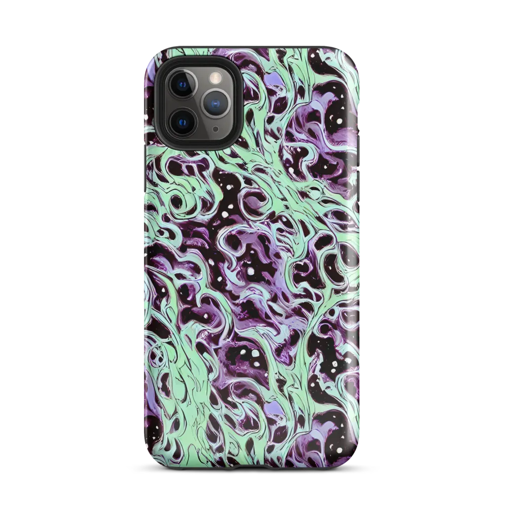 Lavender Lava on Tough Case for iPhone® — Front