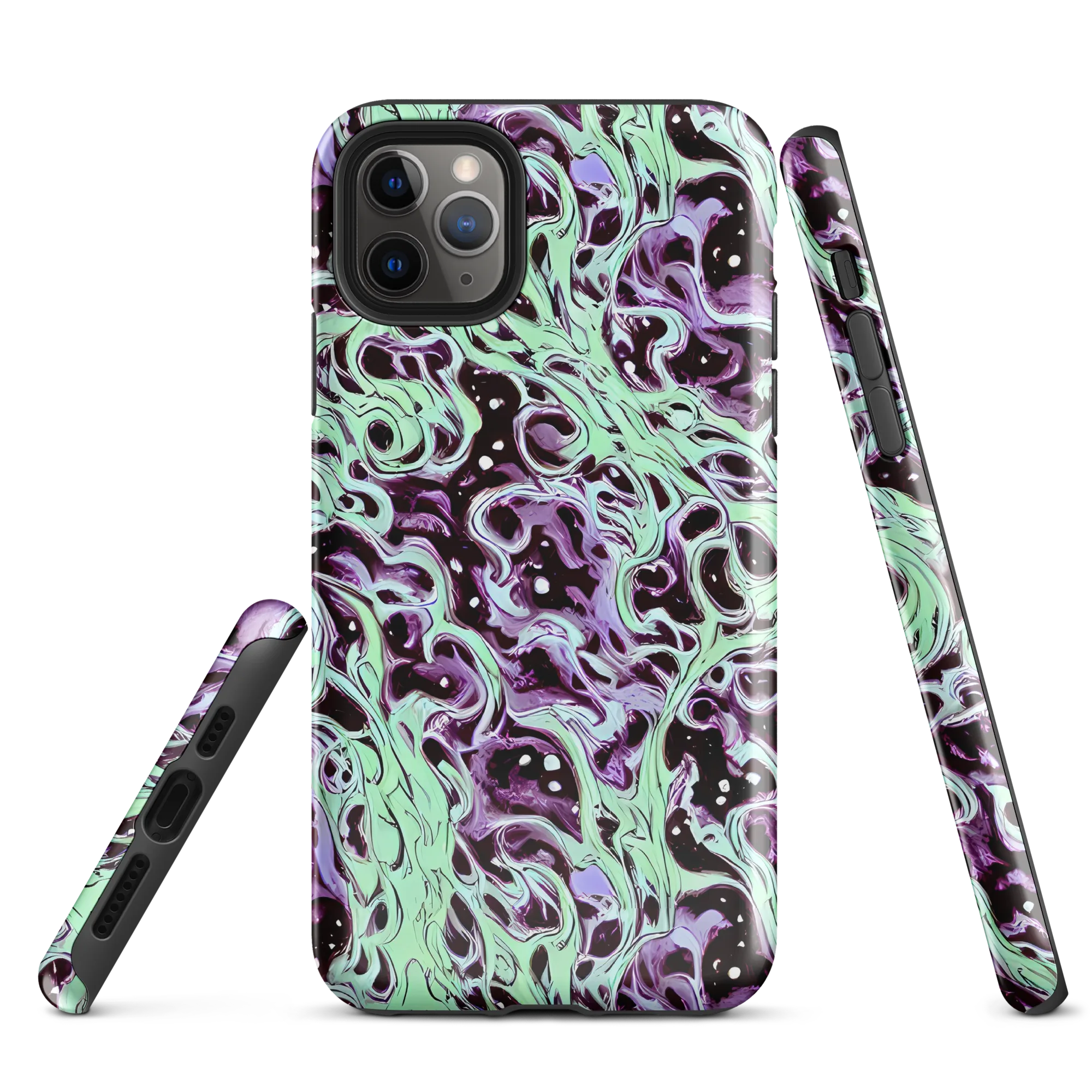 Lavender Lava on Tough Case for iPhone® — Front