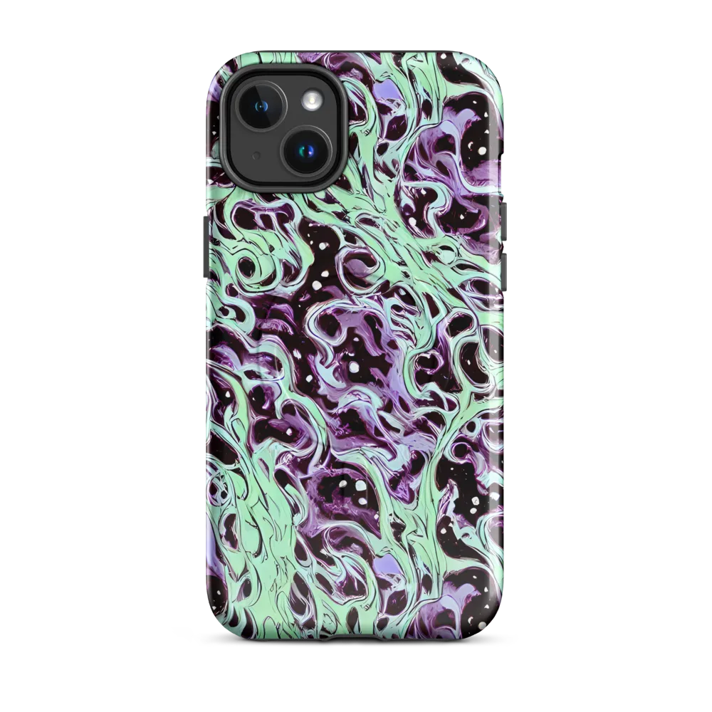 Lavender Lava on MagSafe Tough Case for iPhone® — Front