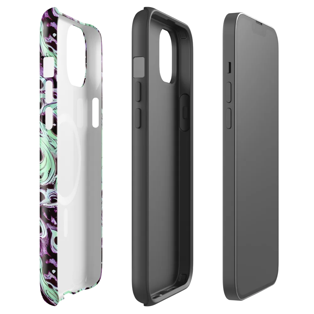 Lavender Lava on MagSafe Tough Case for iPhone® — Front