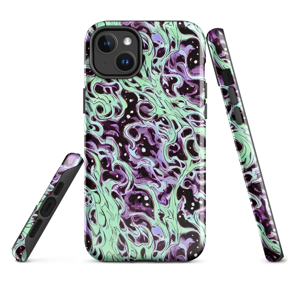 Lavender Lava on MagSafe Tough Case for iPhone® — Front