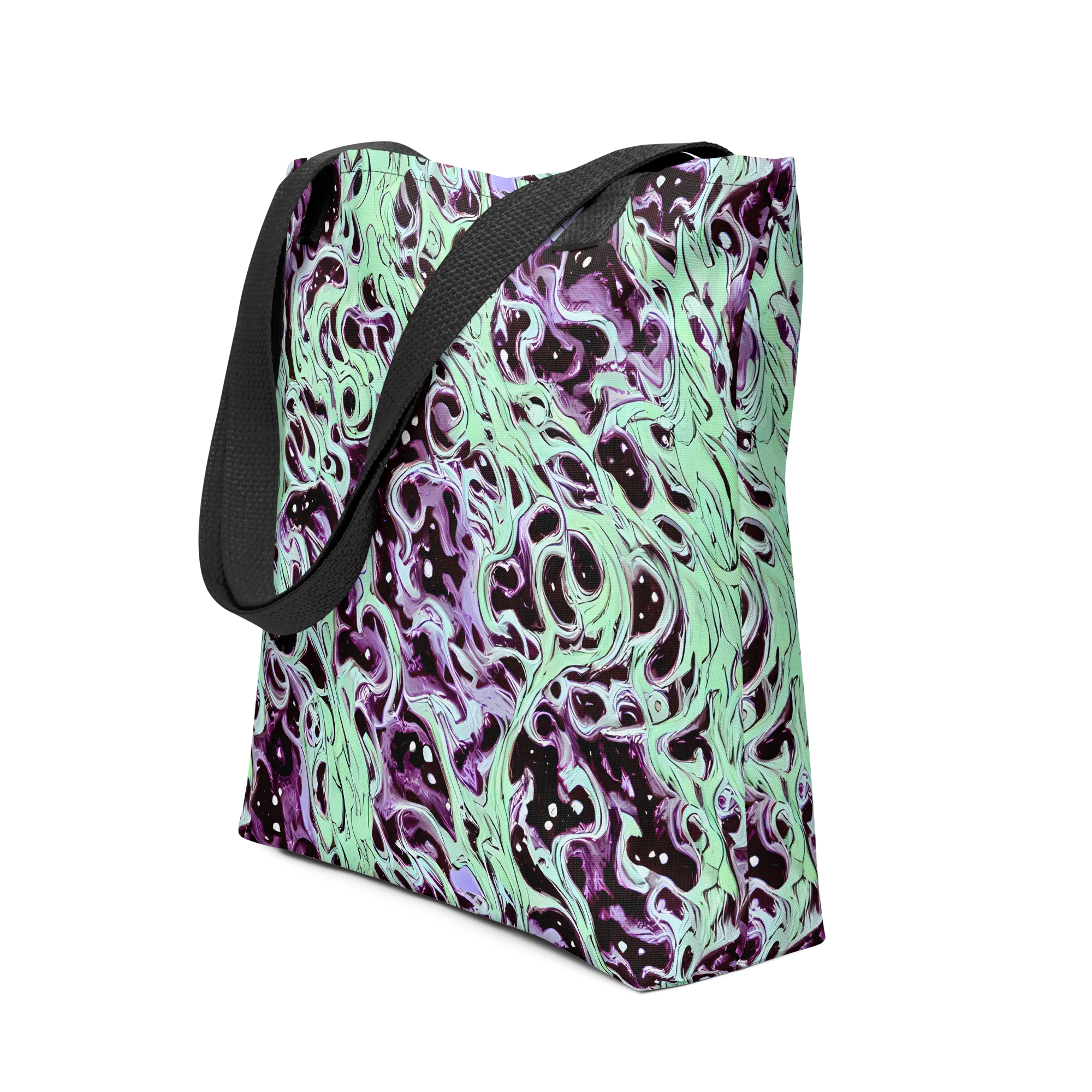 Lavender Lava on Tote Bag — Front