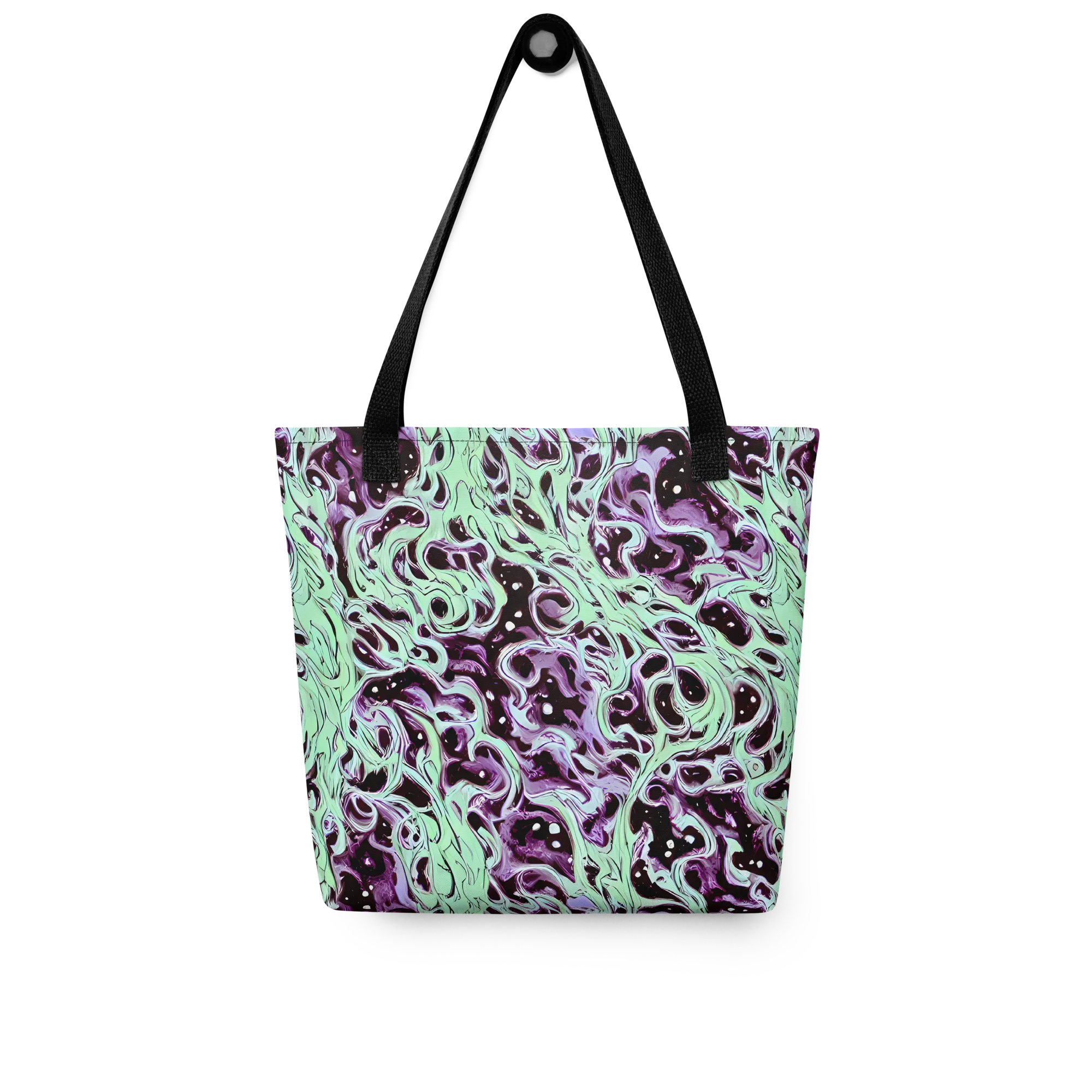 Lavender Lava on Tote Bag — Front