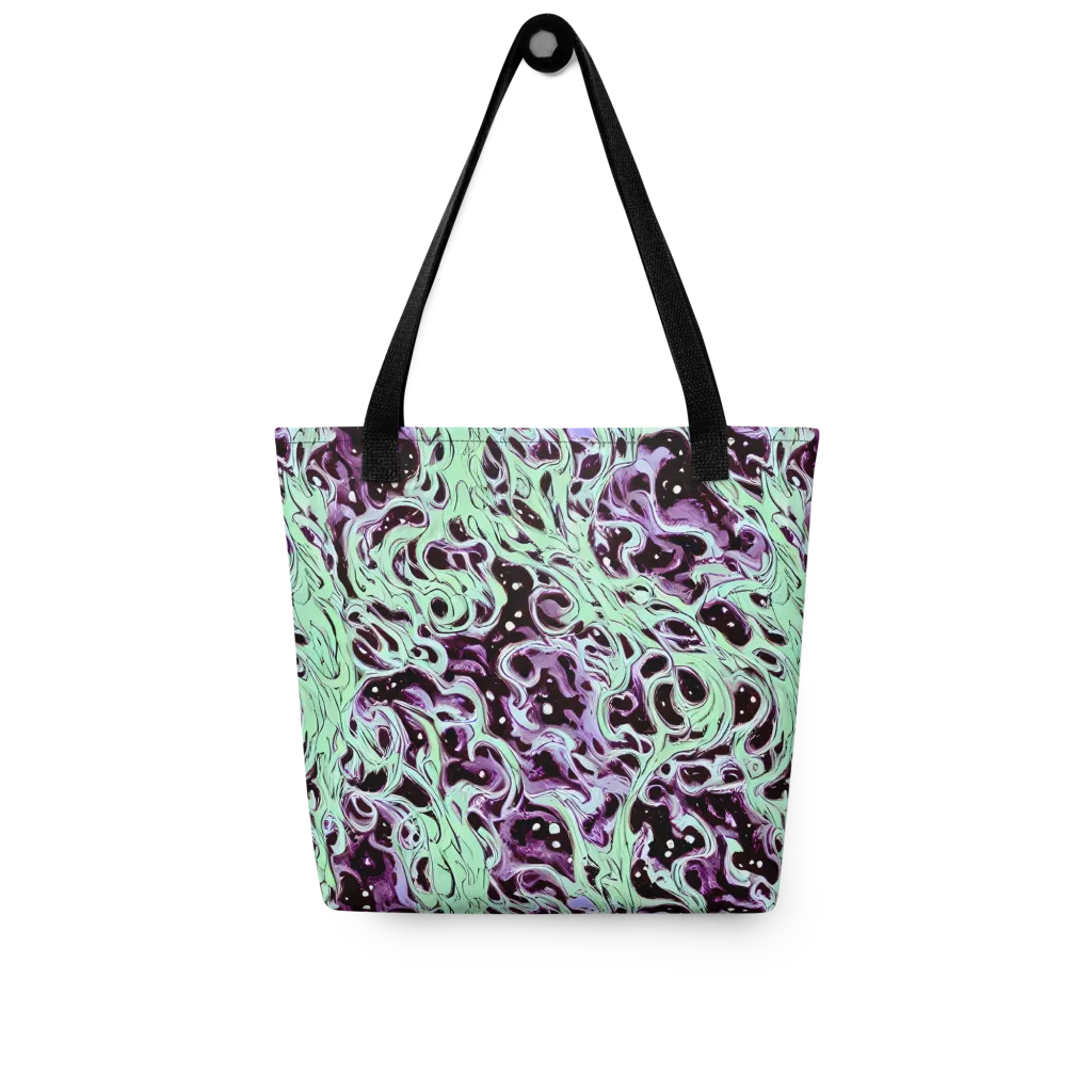 Lavender Lava on Tote Bag — Front
