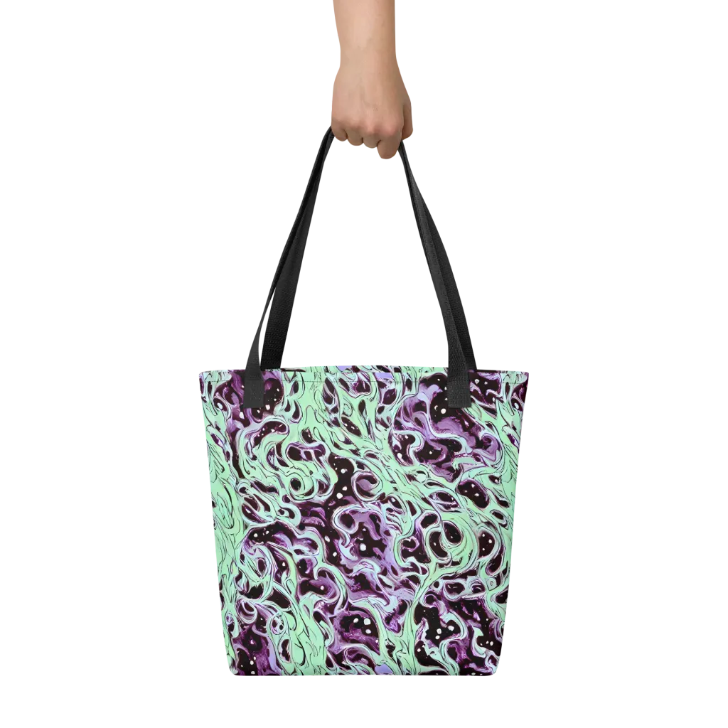 Lavender Lava on Tote Bag — Front