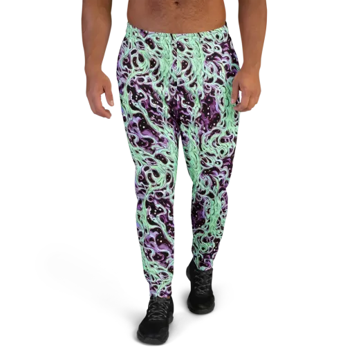 Lavender Lava on a Men's Joggers