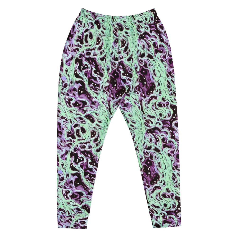 Lavender Lava on Men's Joggers — Front