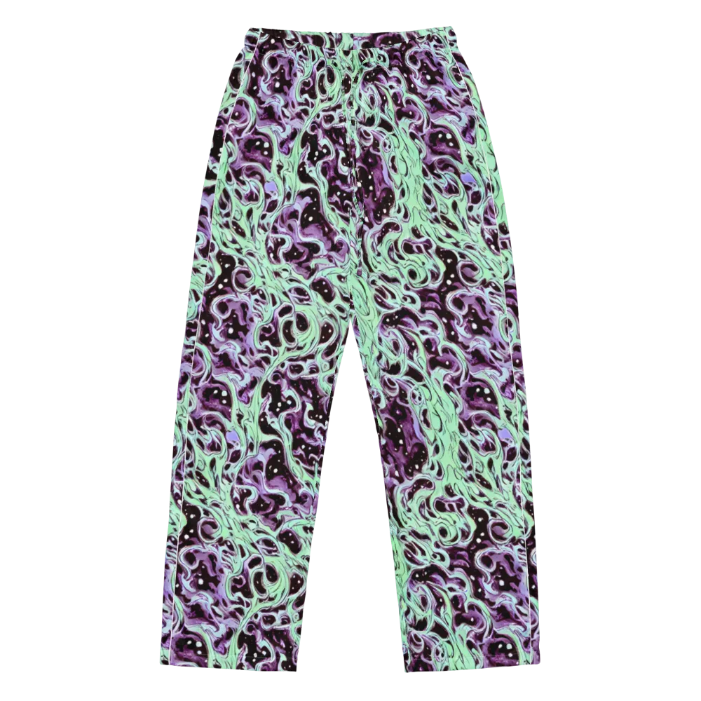 Lavender Lava on Women's Pajama Pants — Front
