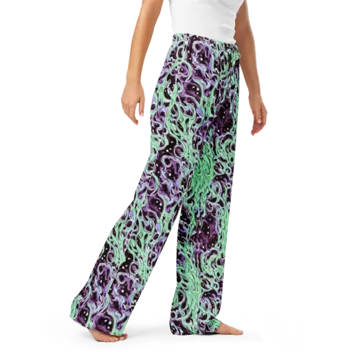 Lavender Lava on a Women's Pajama Pants